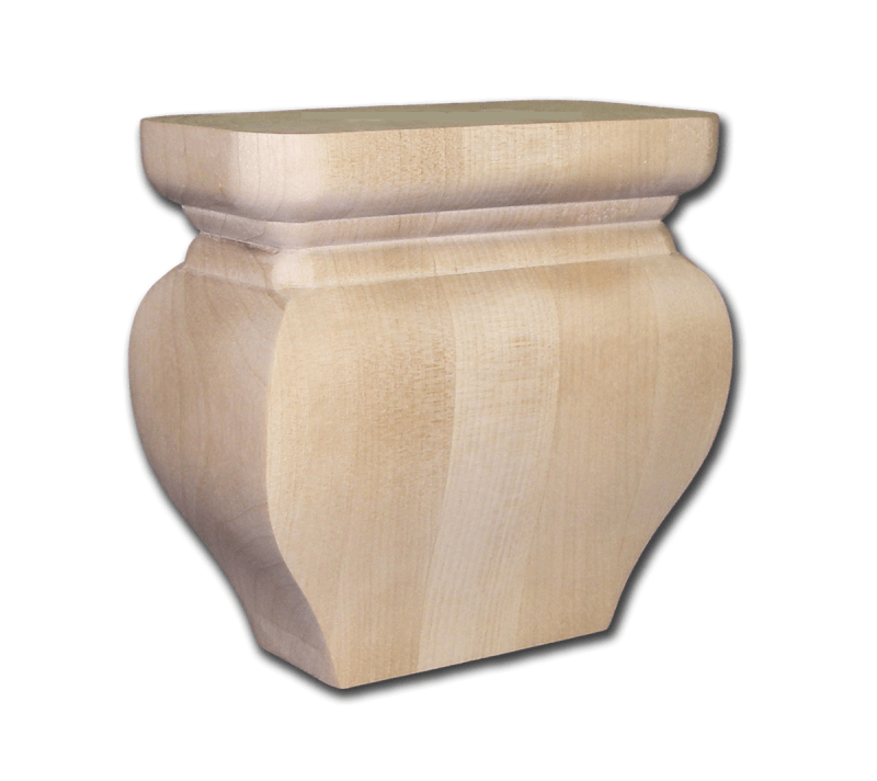 Small Coved Foot - Cherry