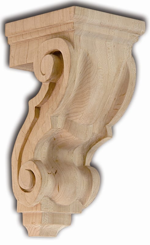 Traditional Scroll Corbel - From Hardware and Molding