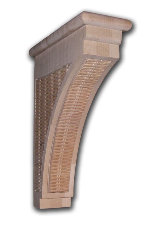 Tropical Wicker Bar Bracket Corbel from Castlewood Tropical Wicker Bar Bracket Corbel from Castlewood