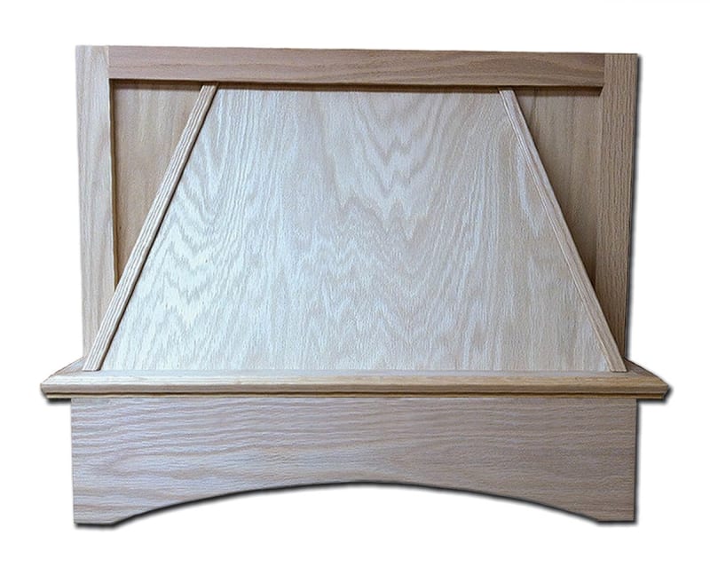 Castlewood Arched Plain Chimney Range Hood Front