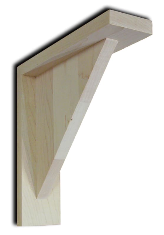 Red Oak Trinity Bar Bracket - Remodel Market Red Oak Trinity Bar Bracket - Remodel Market