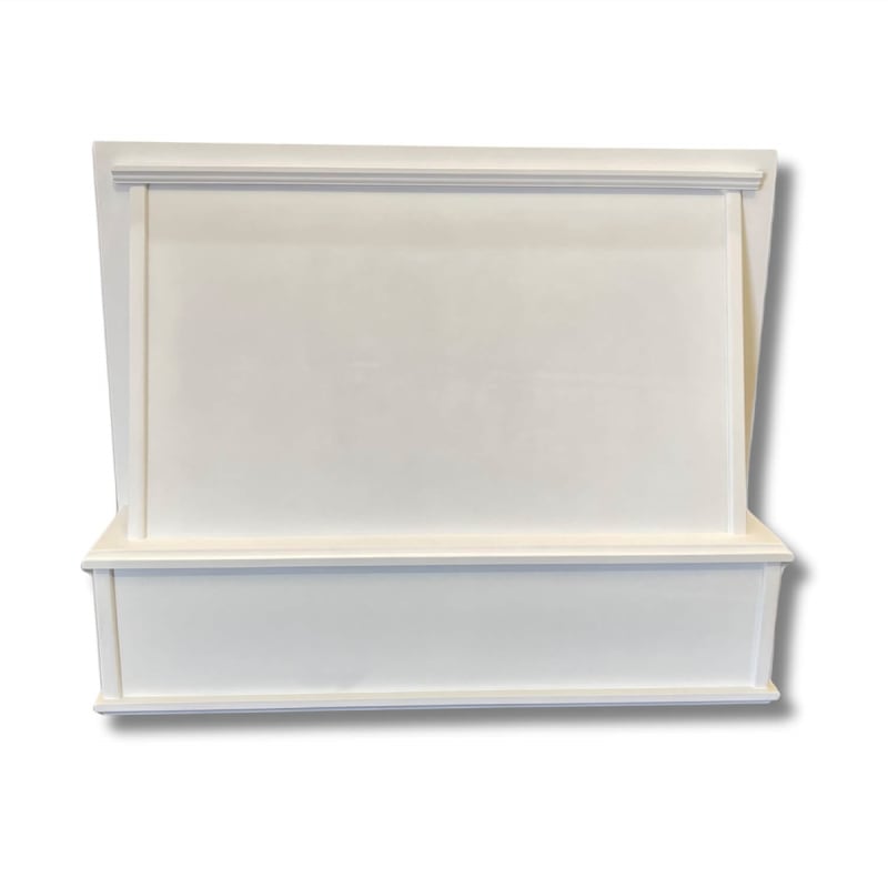 36" W x 24" H Castlewood Shaker Wood Range Hood Front - Paint Grade