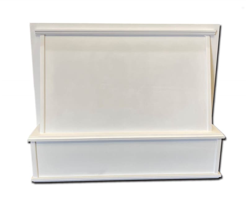 36" W x 30" H Castlewood Shaker Wood Range Hood Front - Paint Grade