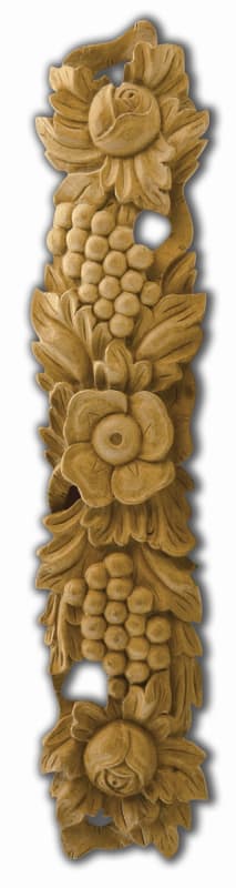 Grape Flower Overlay - From Hardware and Molding