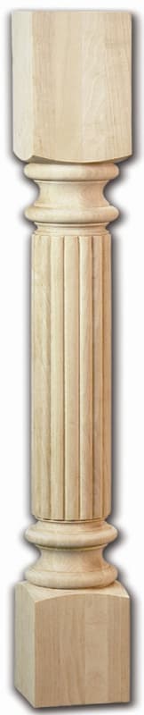 Reeded Bar Post from Castlewood