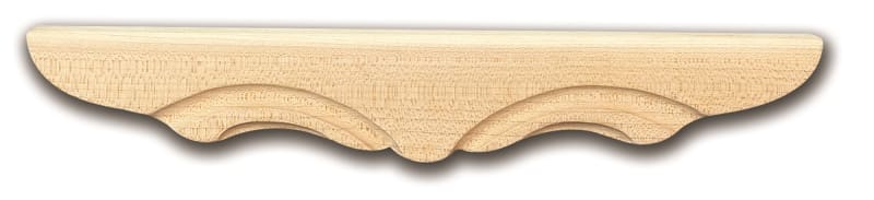 Pedestal Foot Center - Cherry