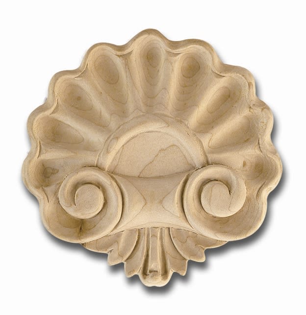 Shell Rosette - From Hardware and Molding
