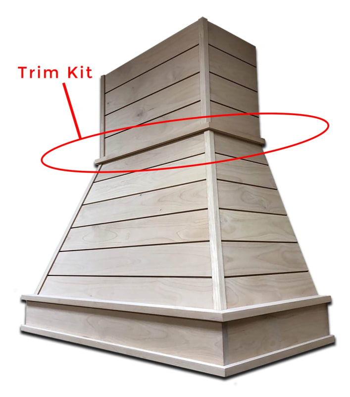 Castlewood Shiplap Chimney Trim Kit Remodel Market