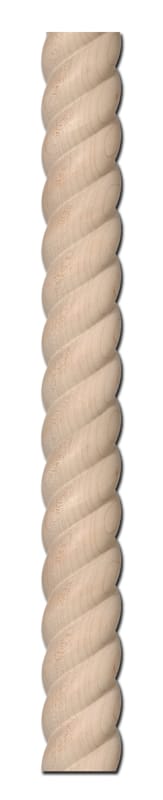 Rope Onlay Column - Maple