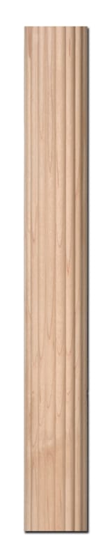 Reeded Onlay Column - Maple