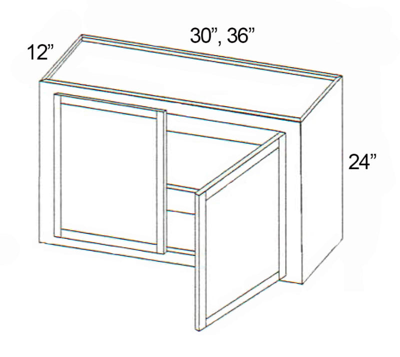 Parkview Cabinets PFDW3624