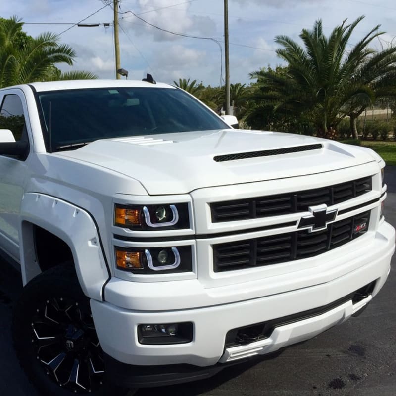 Siverado Ram Air Hood