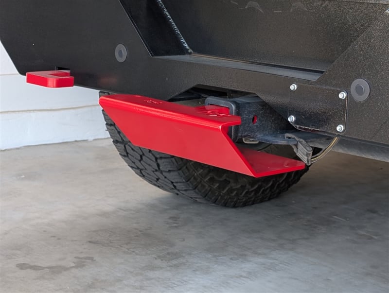 Rock Hard 4x4™ RHX™ Wing Man Hitch Skid - Red [RH-1813]