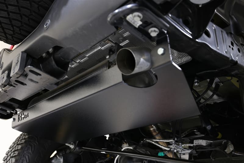 Rock Hard 4x4™ Aluminum Muffler Skid Plate for Ford Bronco 2021 - Current [RH-60547]