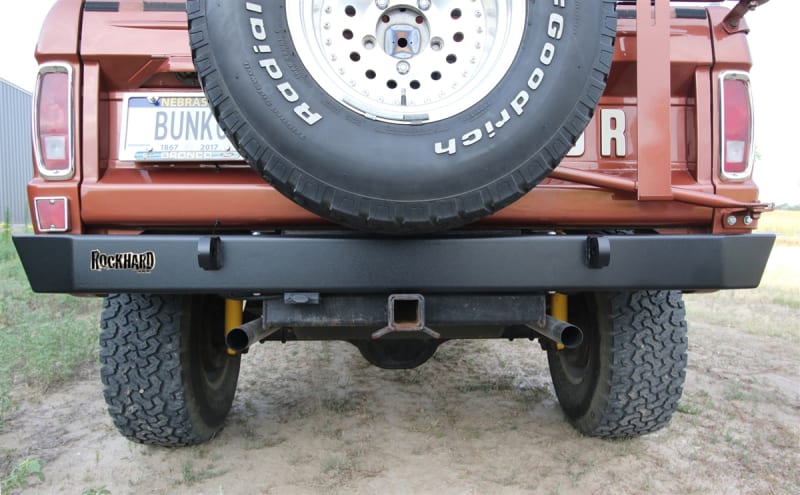 Rock Hard 4x4™ Patriot Series Rear Bumper for Ford Bronco 1966 - 1977 [RH-6100]