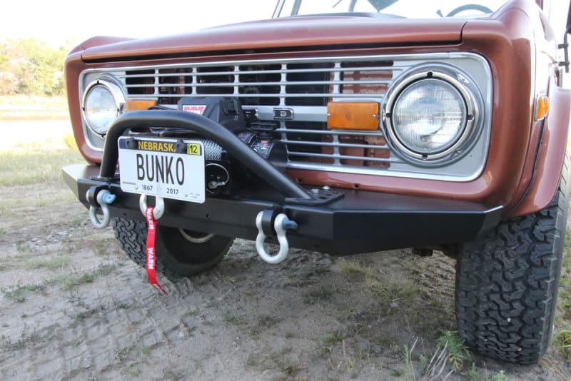 Rock Hard 4x4™ Freedom Series Front Bumper for Ford Bronco 1966 - 1977 [RH-6200]