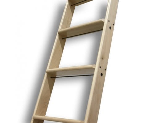 OAK (RED) Ladder - Under 10 ft. (Order "In Stock" for 10 ft. ladder)