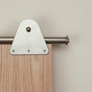 Triangle Strap w/Roller - Satin Nickel
