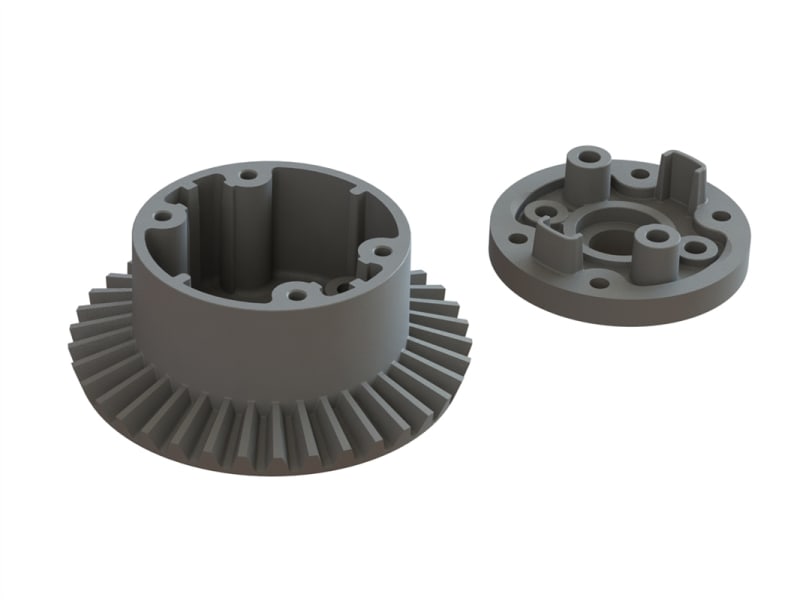 ARRMA Diff Case Set 37T Main Gear: BLX 3S