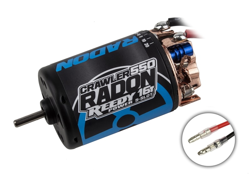 Reedy Radon 2 Crawler 550 16T 5-Slot 1450kV Brushed Motor