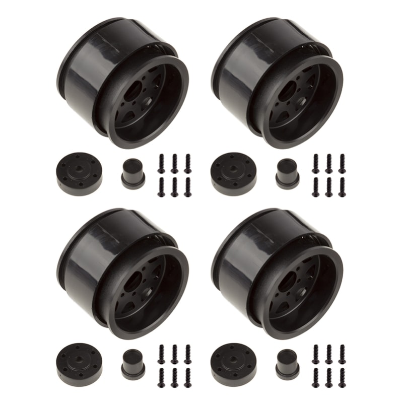 Element RC Enduro Method 701 Trail Series Wheels 1.9" Black (4)