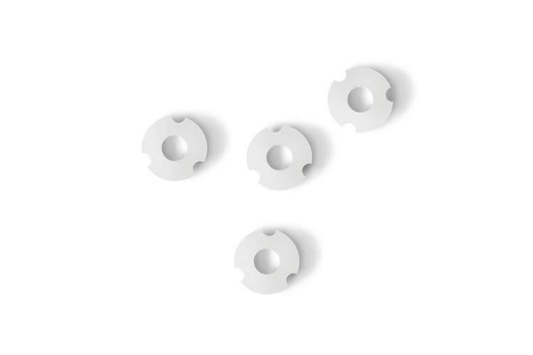 Axial Machined Shock Piston 7mm - 1.5x3 (4pcs) - AXIC3132