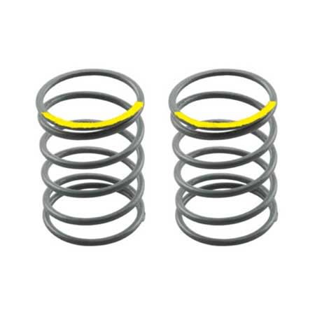 Axial SCX10 Spring 12.5x20mm 6.53 lb/in, Firm : Yellow 2pc - AXIC3203