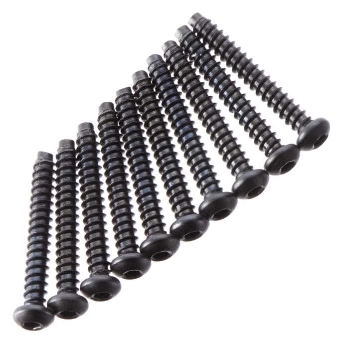 Axial M2.6x18mm Hex Socket Tapping Button Head (Black) (10pcs)