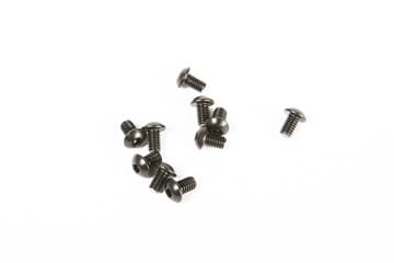 Axial Yeti M2.6x4mm Hex Socket Button Head (Black) (10pcs) - AXIC1194