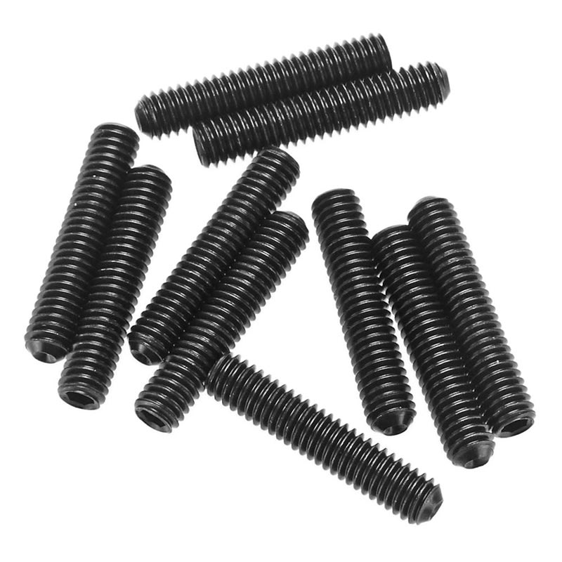 Axial M4x20mm Set Screw Black (10) - AXIC3343