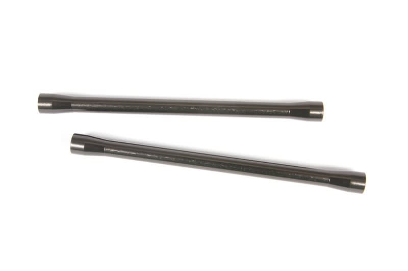 Axial Threaded Aluminum Link 7.5x101.5mm - Grey (2pcs) - AXIC4420