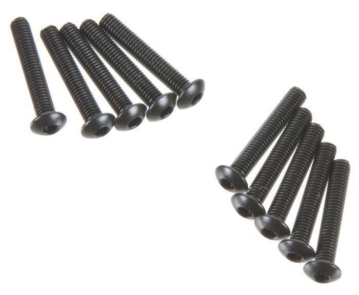 Axial Hex Socket Button Head M3x18mm Black Oxide (10) - AXIC0118