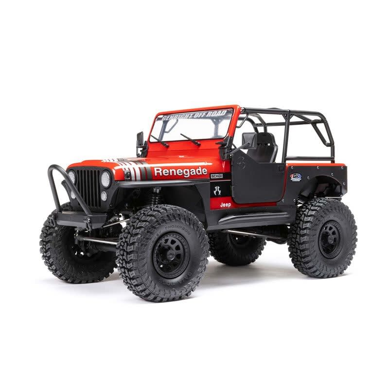 Axial SCX10 III RTR with Jeep CJ-7 Body - Red