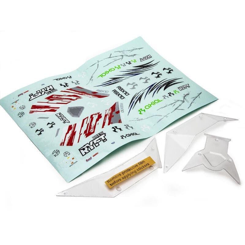 Axial RBX10 Body Panel Set (Clear)
