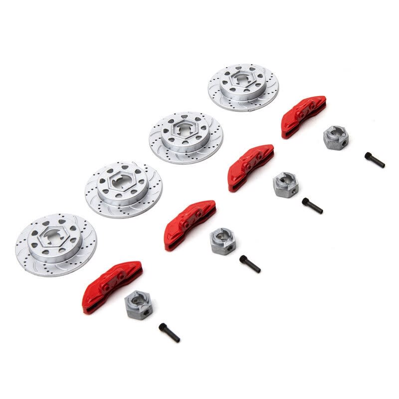 Axial RBX10 Hex Rotor Caliper and Pin Set (4)