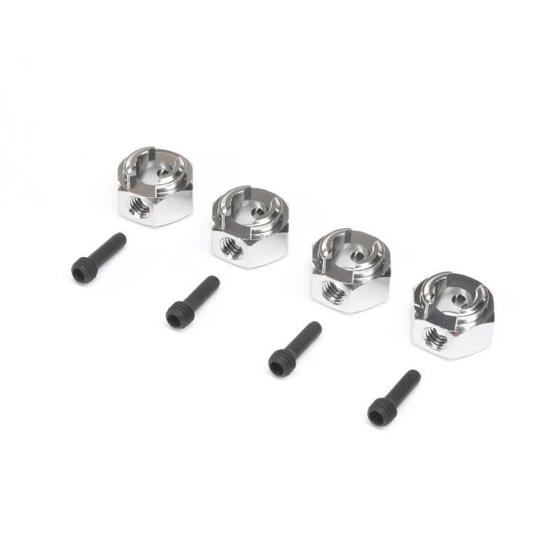 Axial AXP8 / RBX10 12mm Hard Anodized Aluminum Hex Hub (4)