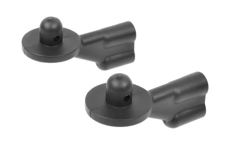Team Corally Rear Body Posts, Composite (2)