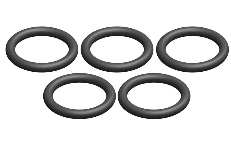 Team Corally Silicone O-Ring, 9x12mm (5 pcs)