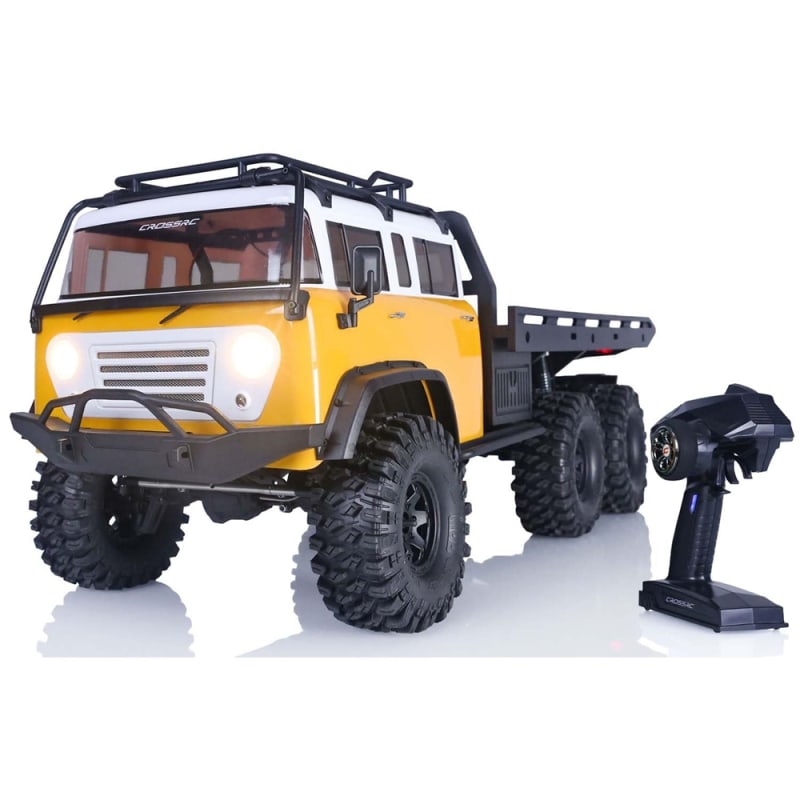 Cross-RC JT-6 EMO 6X6 1/10 Scale Crawler RTR - Yellow