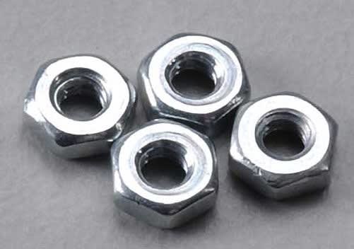 Du-Bro Hex Nuts 2mm (4)