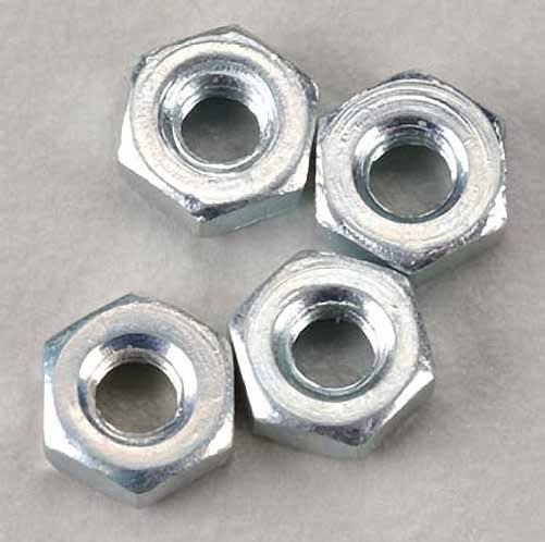 Du-Bro Hex Nuts 2.5mm (4)
