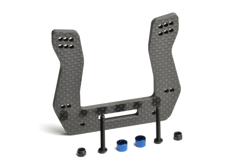 Exotek Racing Slash Drag 4mm Front Carbon Fiber Tower for Slash