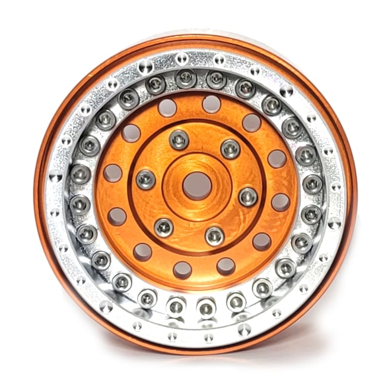 Gear Head RC 1.9" ENK EZ-Loc Wheels - Orange (4)