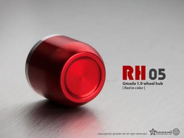Gmade 1.9" RH05 Wheel Hubs (Red) (4)