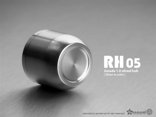 Gmade 1.9" RH05 Wheel Hubs (Silver) (4)
