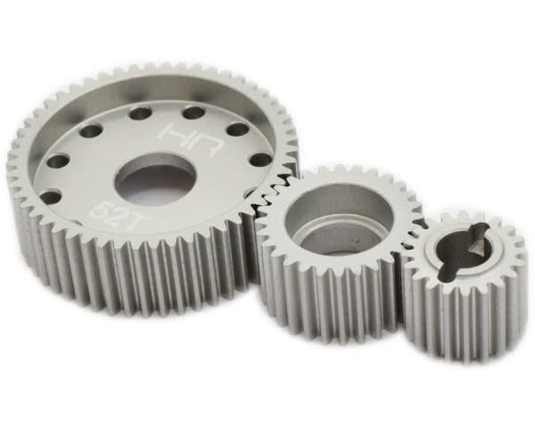 Hot Racing Hard Anodized Aluminum Center Transmission Gear Set