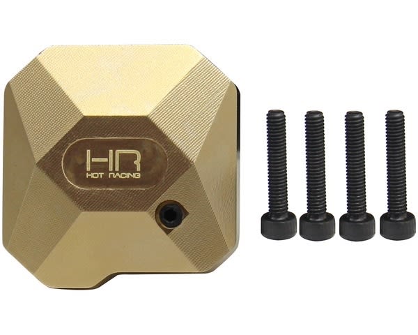 Hot Racing Heavy 48g Brass Differential Cover - SCX10 II