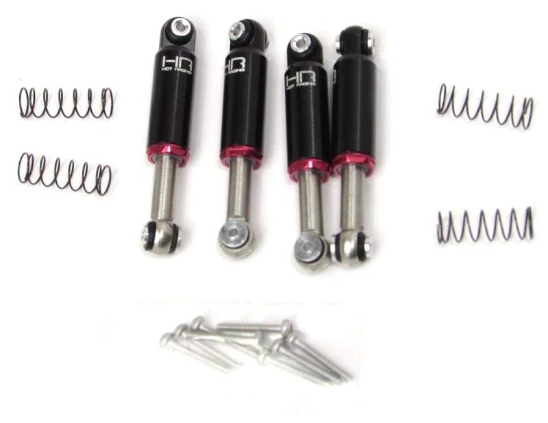 Hot Racing Black Internal Spring Air Shocks 32mm SCX24 (4)