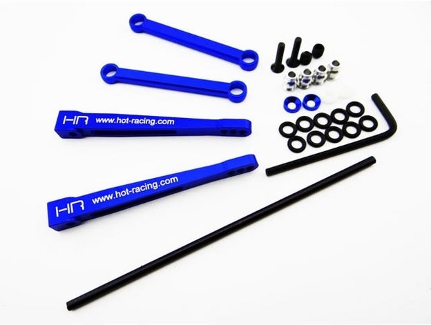 Hot Racing Aluminum Rear Sway Bar Set - Axial Yeti