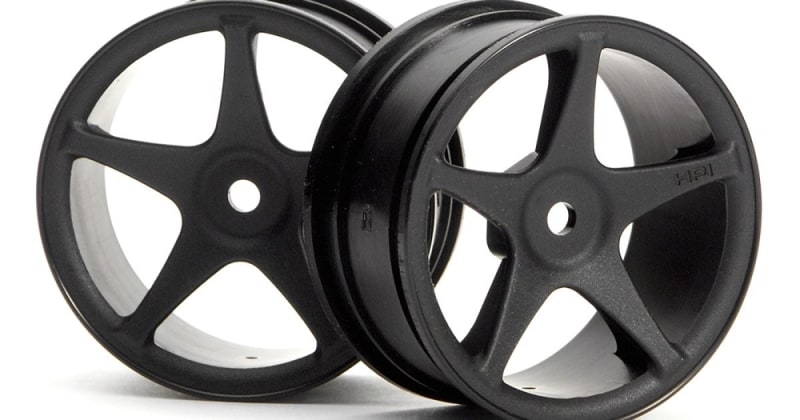HPI Racing Super Star Wheel, 26mm -1mm Offset, Black